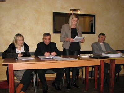 Rozmawiano o najistotniejszych sprawach wsi. 